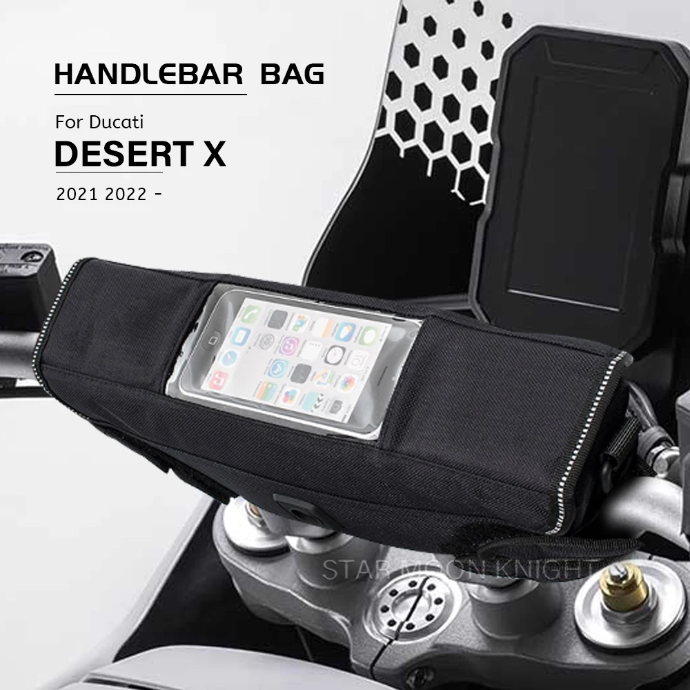 Аксесоари За мотоциклети Водоустойчива Чанта За Съхранение Чанта На Волана Пътна Чанта За инструменти За Ducati Desert X DesertX 2021 2022 - 0