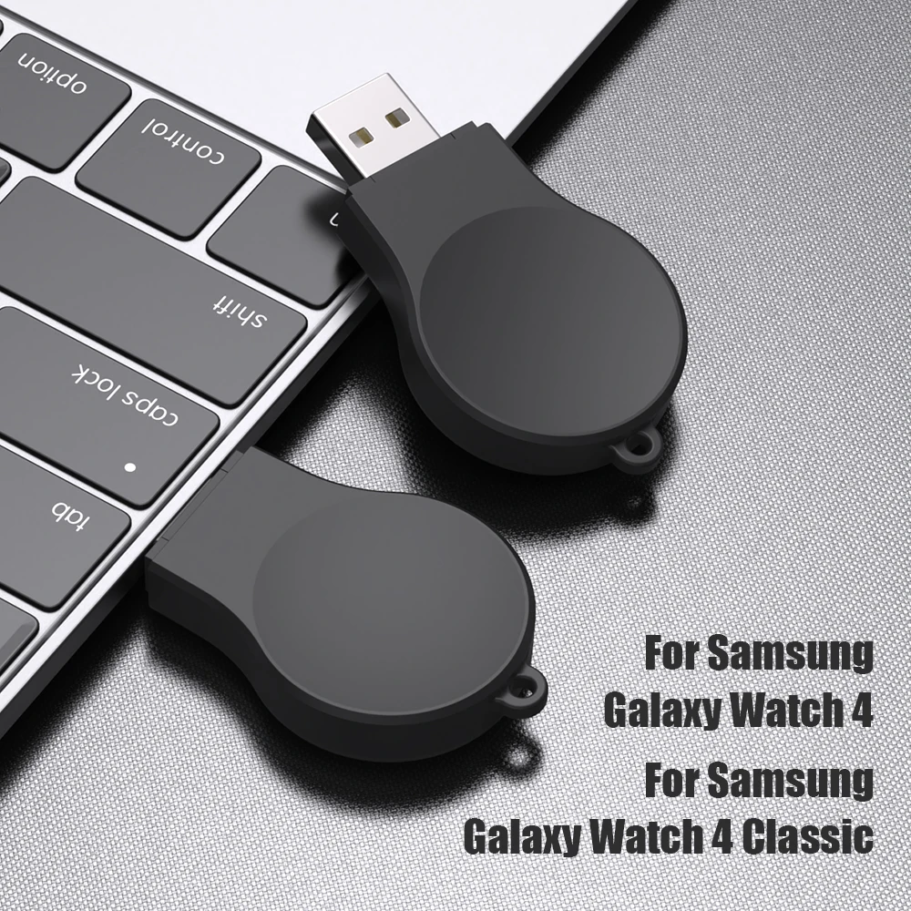 USB Зарядно Устройство за Samsung Galaxy Watch 4 Classic 42 мм и 46 мм, За Galaxy Watch4 40 мм 44 мм Безопасна Бързо Зареждане на Преносими Аксесоари 0