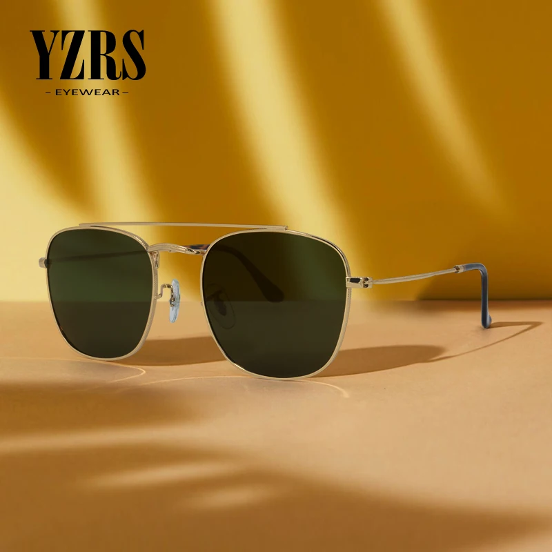 YZRS Класически Спортни Поляризирани Слънчеви Очила За Мъже, Жени, Мъжки Шофиране Голф Правоъгълник Ultralight Рамка за Защита От Слънцето Очила с UV400 De Sol